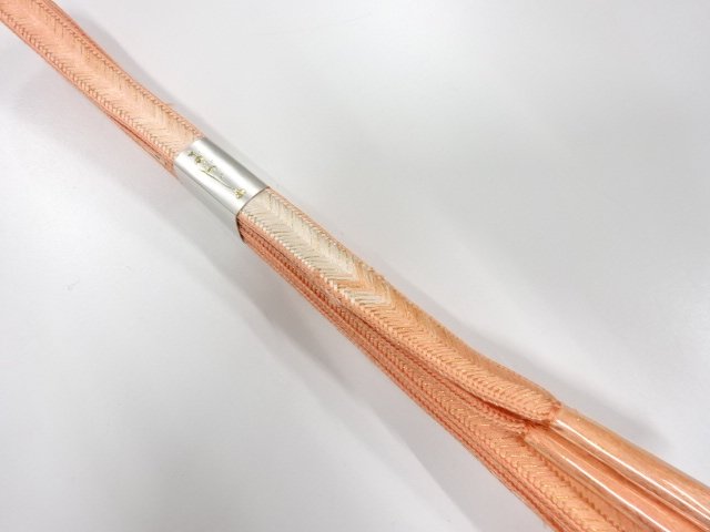 未使用品　正絹　手組帯締め